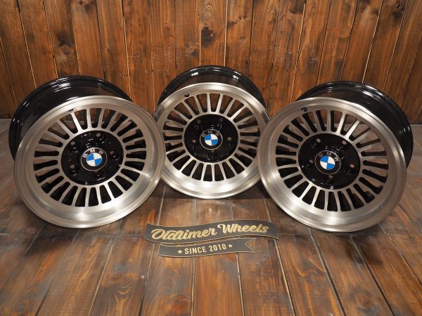 BMW ATS 14 inch Alloys 7Jx14 5×120 ET11 three wheels view from above