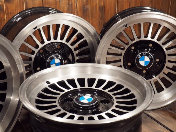 BMW ATS 14 inch Alloys 7Jx14 5×120 ET11 four wheels close up