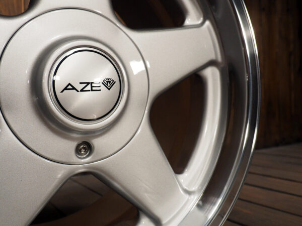 AZEV A 16 inch Alloy Wheels 5x100 7.5Jx16 9x16 VW Rabbit Vento VR6 GTI Corrado detail logo