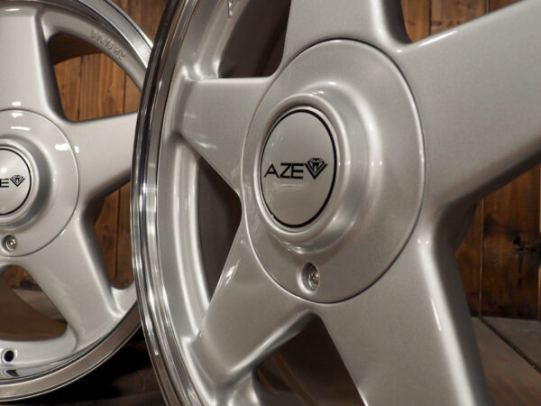 AZEV A 16 inch Alloy Wheels 5x100 7.5Jx16 9x16 VW Rabbit Vento VR6 GTI Corrado two wheels detail