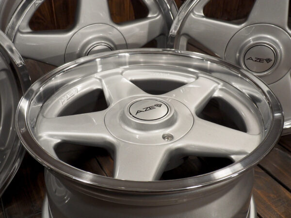 AZEV A 16 inch Alloy Wheels 5x100 7.5Jx16 9x16 VW Rabbit Vento VR6 GTI Corrado 4 wheels detail side