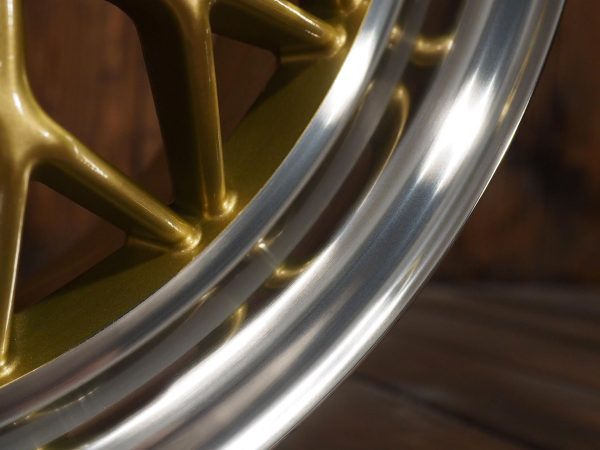 BBS RA252 14 inch Alloy Wheels 4×100 6.5Jx14 ET30 BMW E21 2002 E30 VW Rabbit GTI beautiful polished lip detail