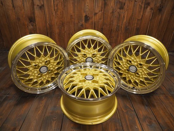 BBS RA252 14 inch Alloy Wheels 4×100 6.5Jx14 ET30 BMW E21 2002 E30 VW Rabbit GTI whole 4 wheels set