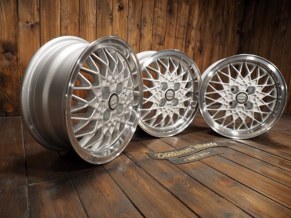 BBS RA252 15 inch Alloy Wheels 4×100 6Jx15 ET35 BMW E30 VW Golf 1 GTI, Golf 2 GTI left view