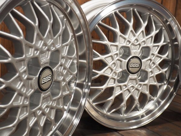 BBS RA252 15 inch Alloy Wheels 4×100 6Jx15 ET35 BMW E30 VW Golf 1 GTI, Golf 2 GTI two wheels detail view