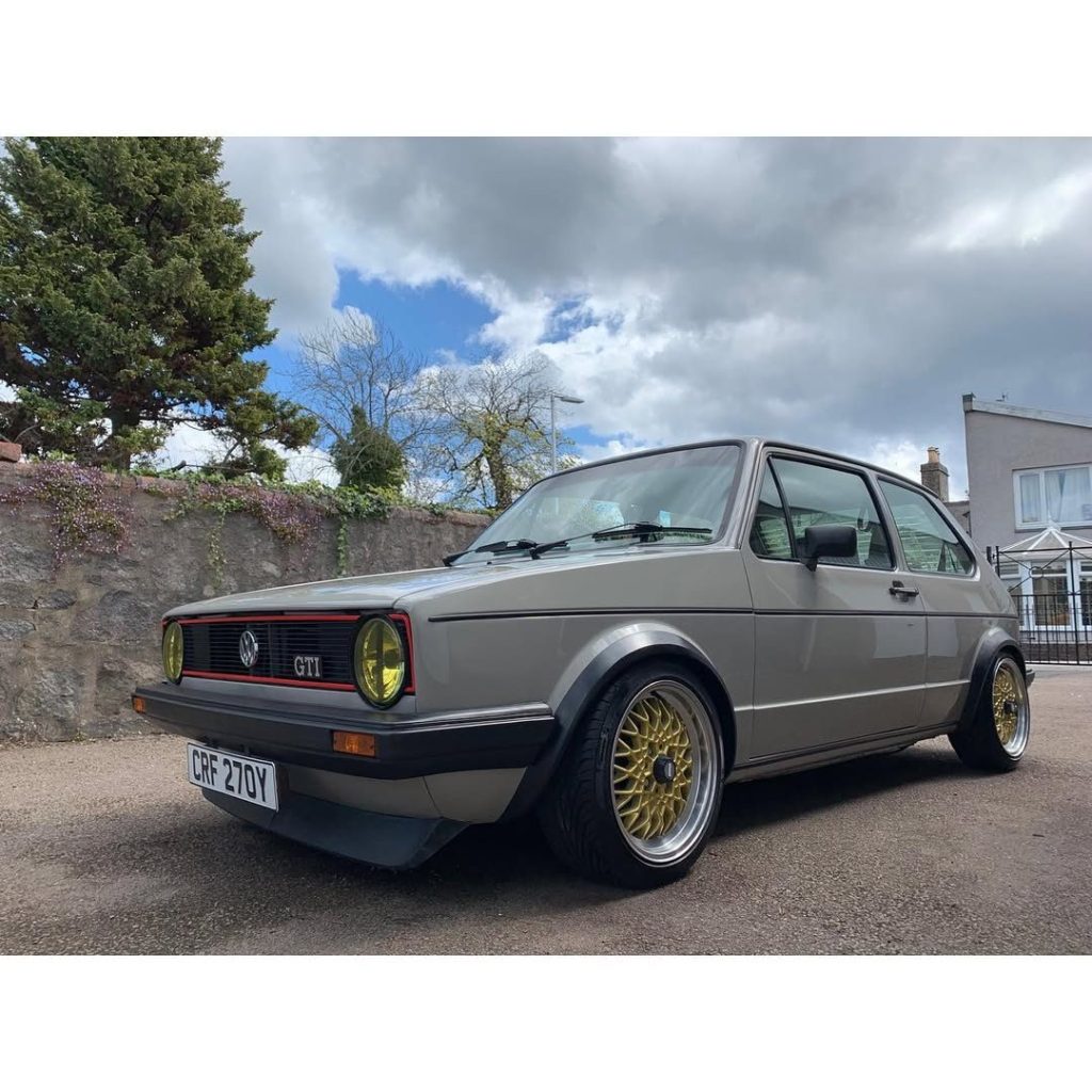 BBS Mahle 15inch on VW Golf 1 GTI