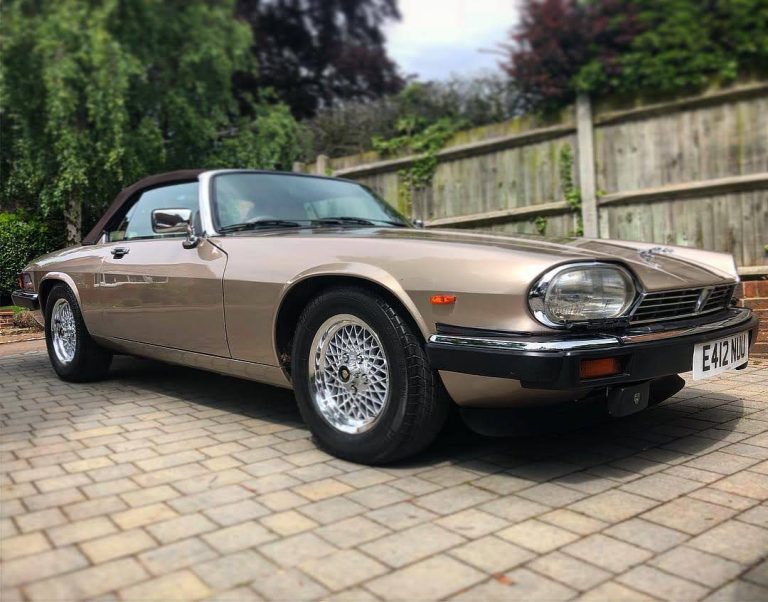 Jaguar Lattice 15" on Jaguar XJS