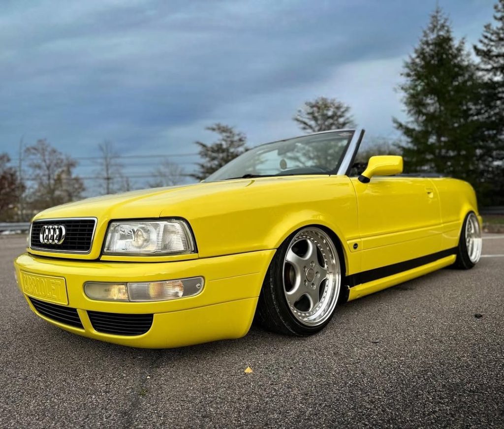 RH ZW1 17inch on Audi 80 Cabrio