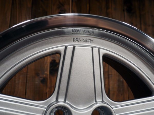 Melber Penta Wheels 7x15 ET24 Alloys Mercedes AMG polished lip detail