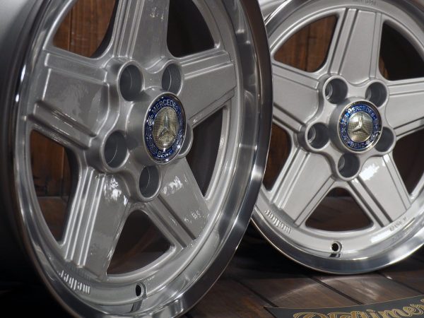 Melber Penta Wheels 7x15 ET24 Alloys Mercedes AMG two wheels detail