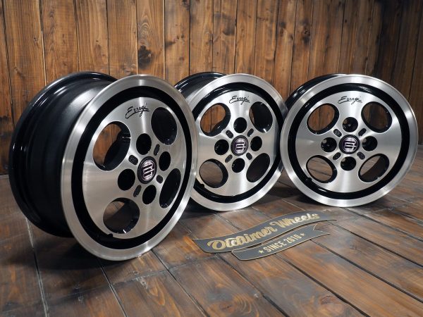 RG Erregi 13 inch Wheels 5.5Jx13 ET38 4×108 three wheels side view