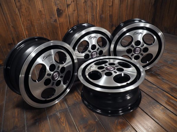 RG Erregi 13 inch Wheels 5.5Jx13 ET38 4×108 whole set left side view