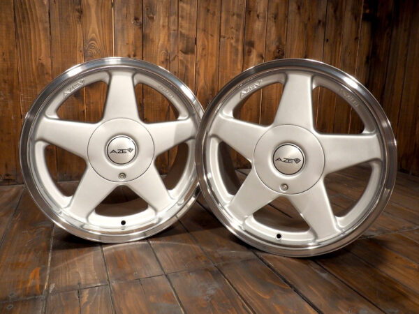 AZEV A 16 inch Alloy Wheels 4x100 7.5Jx16 9x16 VW Rabbit Vento Corrado BMW E21 E30 2 wheels side