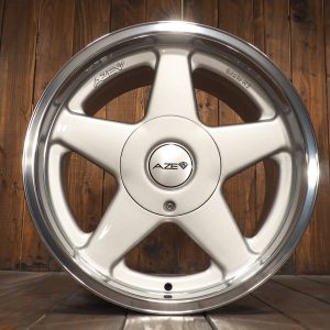 AZEV A 16 inch Alloy Wheels 4x100 7.5Jx16 9x16 VW Rabbit Vento Corrado BMW E21 E30 front view